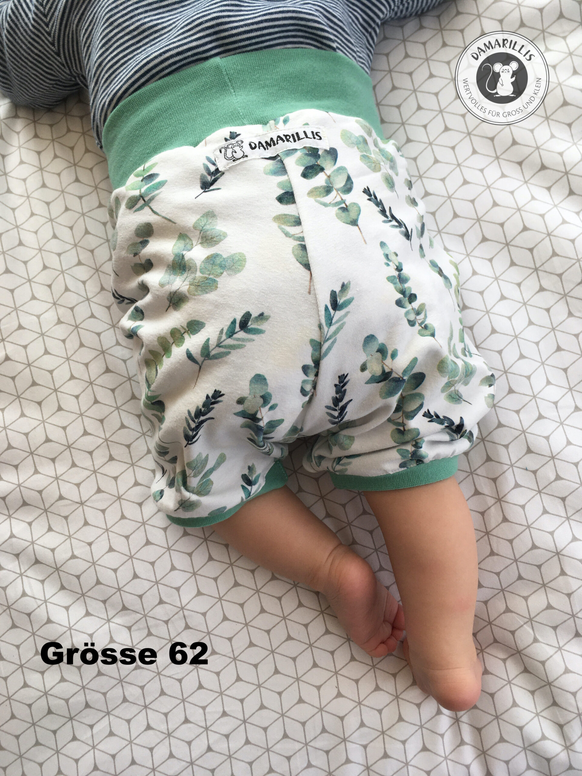 Shorts "Ringel blau" (Grösse 62) – Bild 4