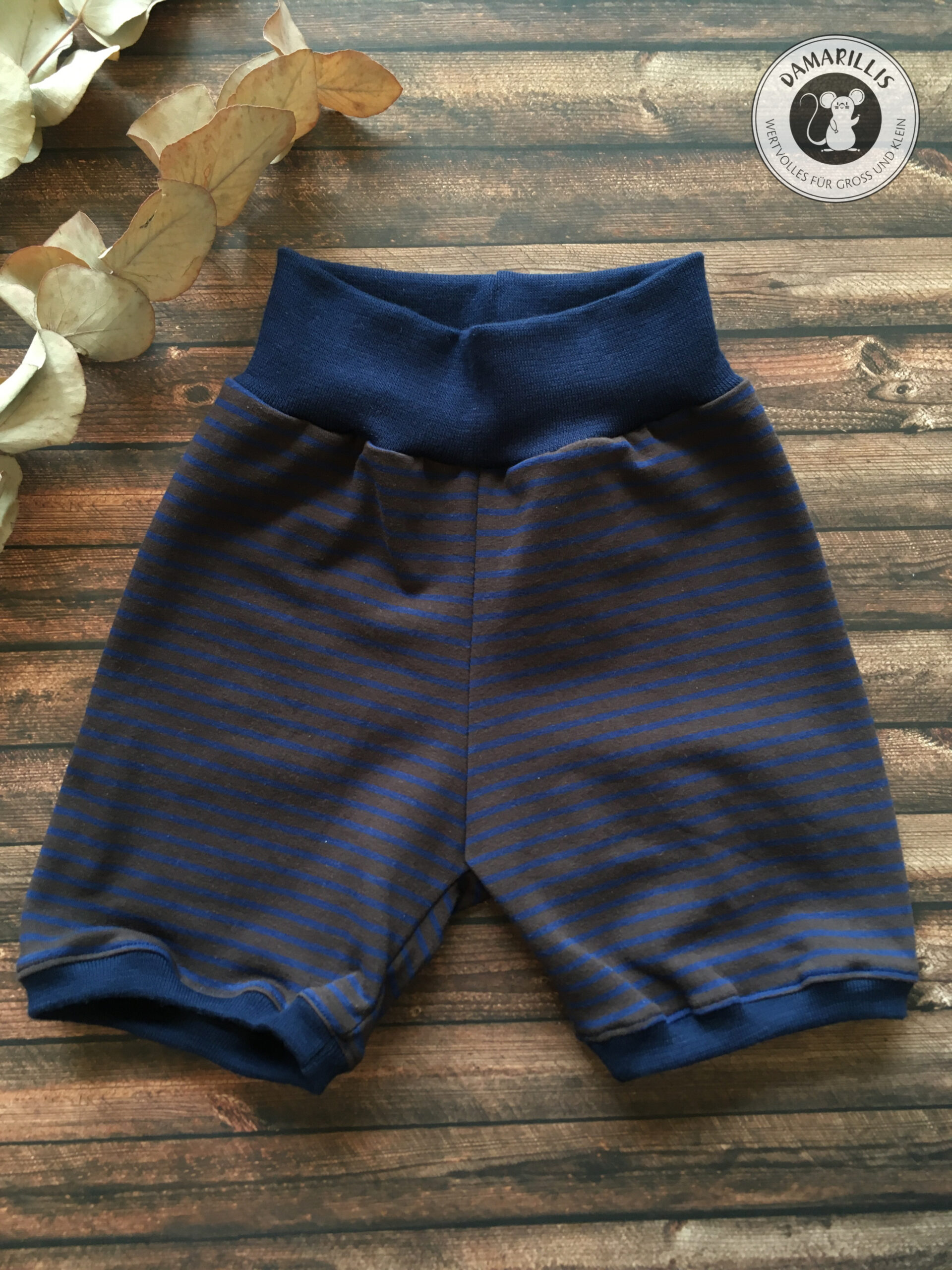 Shorts "Ringel blau" (Grösse 62)