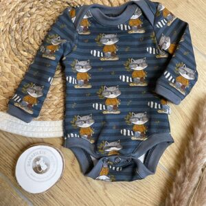 Body "Waschbär" (Grösse 56)