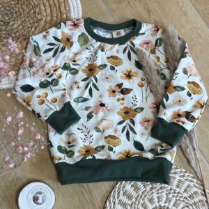 Pulli  "Blütenpoesie" (Grösse 98)