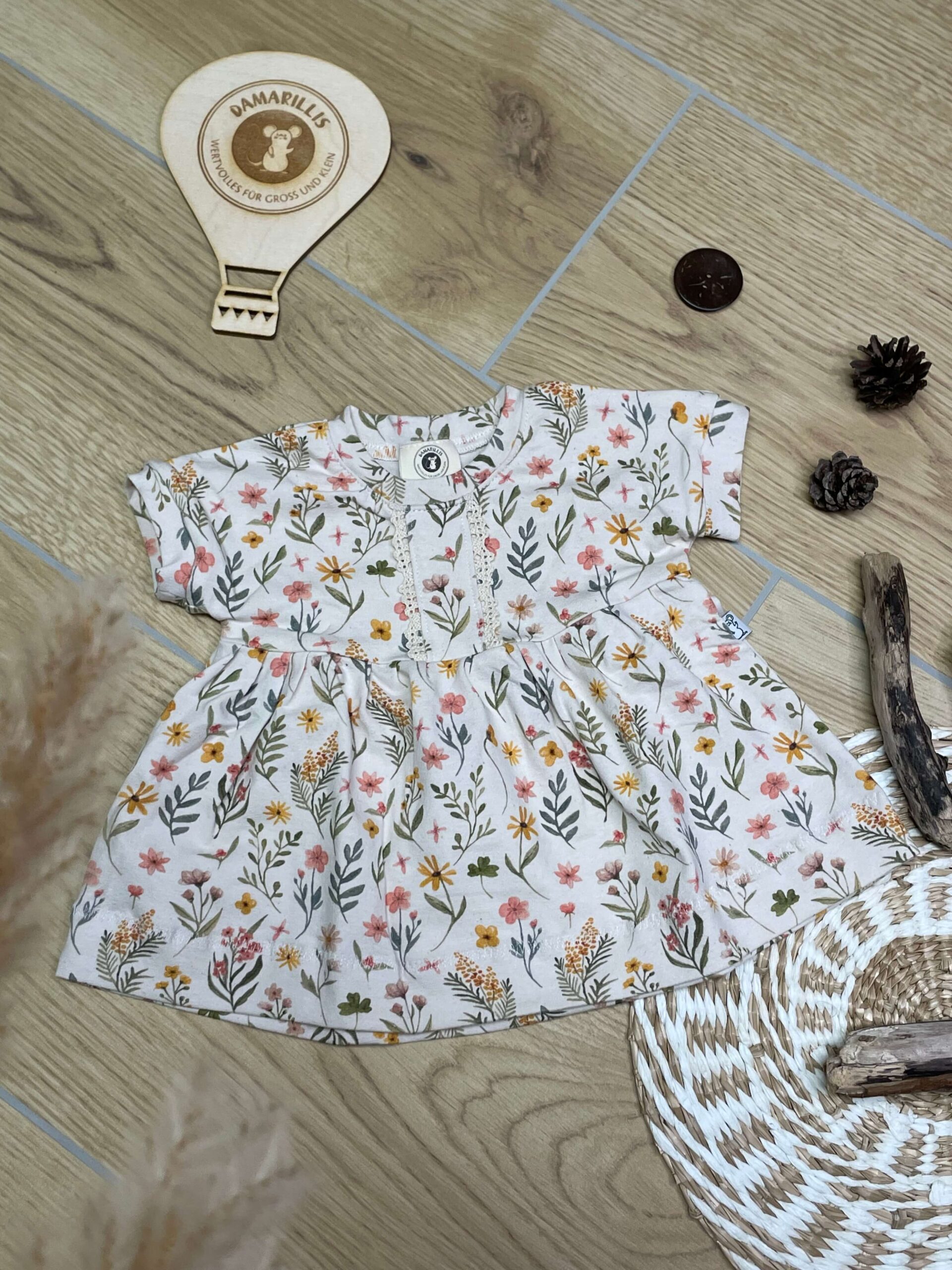 Tunika "Blumenbouquet" (Gr. 62)