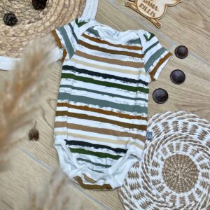 Body "Streifen" (Grösse 74)