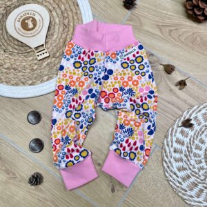 Kuschelhose "Blümchen" (Grösse 86)